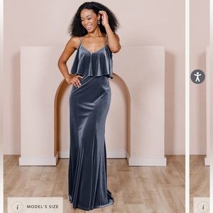 Revelry, size 10, indie blue.